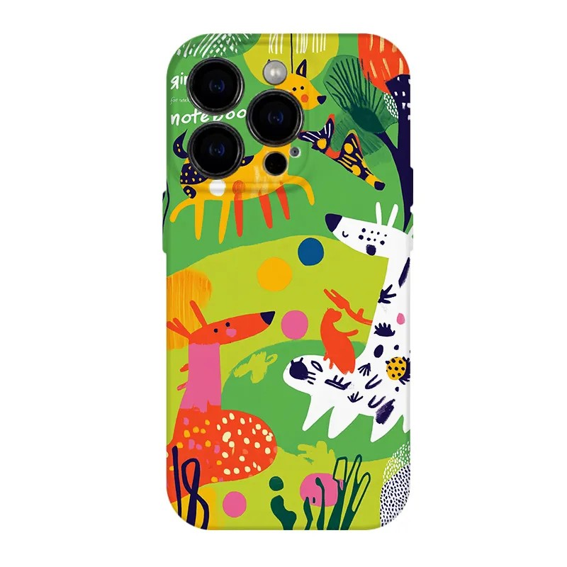 Playful Animal Art Phone Case