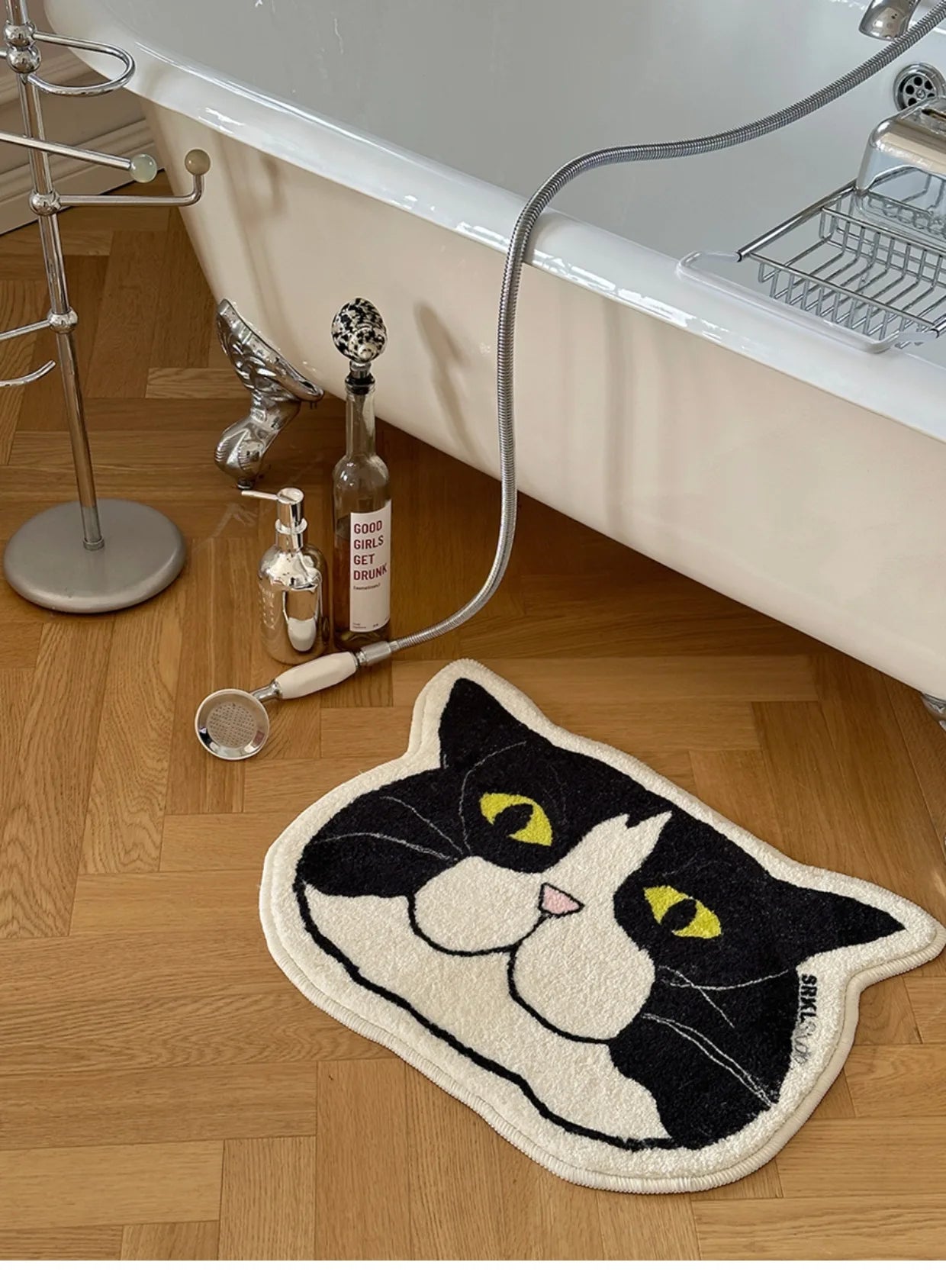 Cute Cat Short Pile Carpet