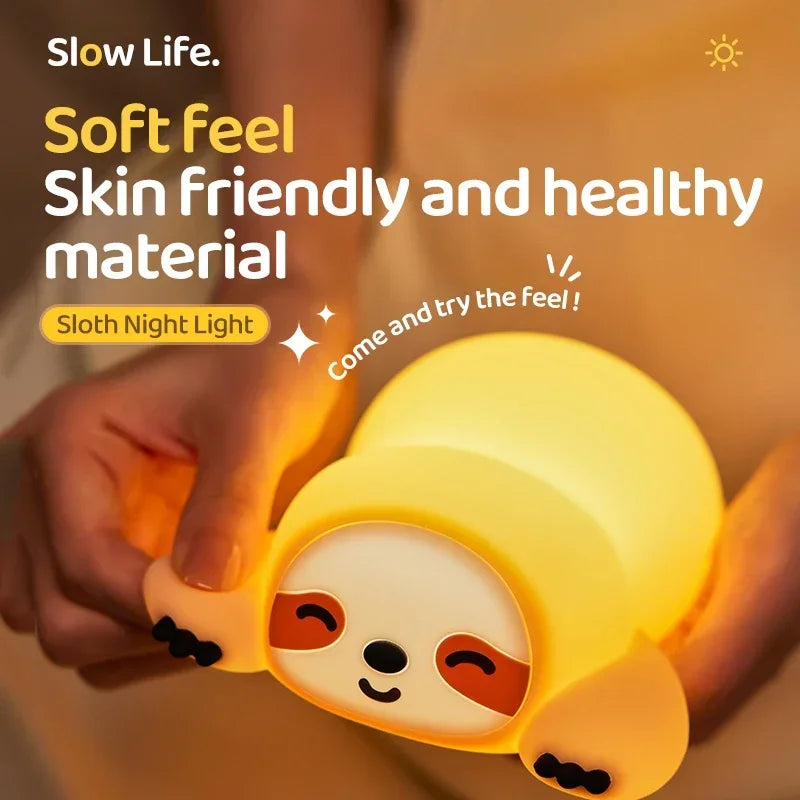 Adorable Animal Shape Night Light | Soft Silicone | LED Bulbs | Cute Designs - Petorverse