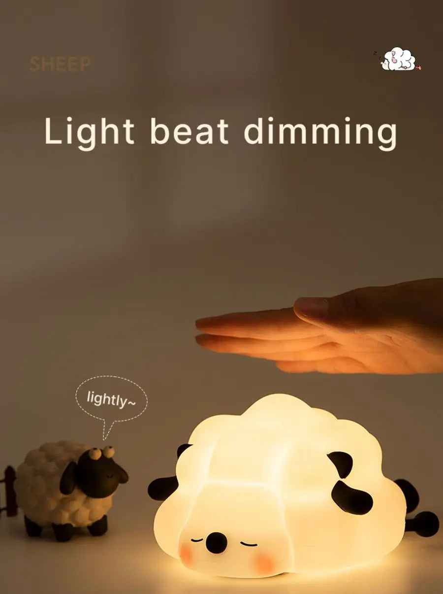 Animal Night Light – Panda, Sheep & Bunny