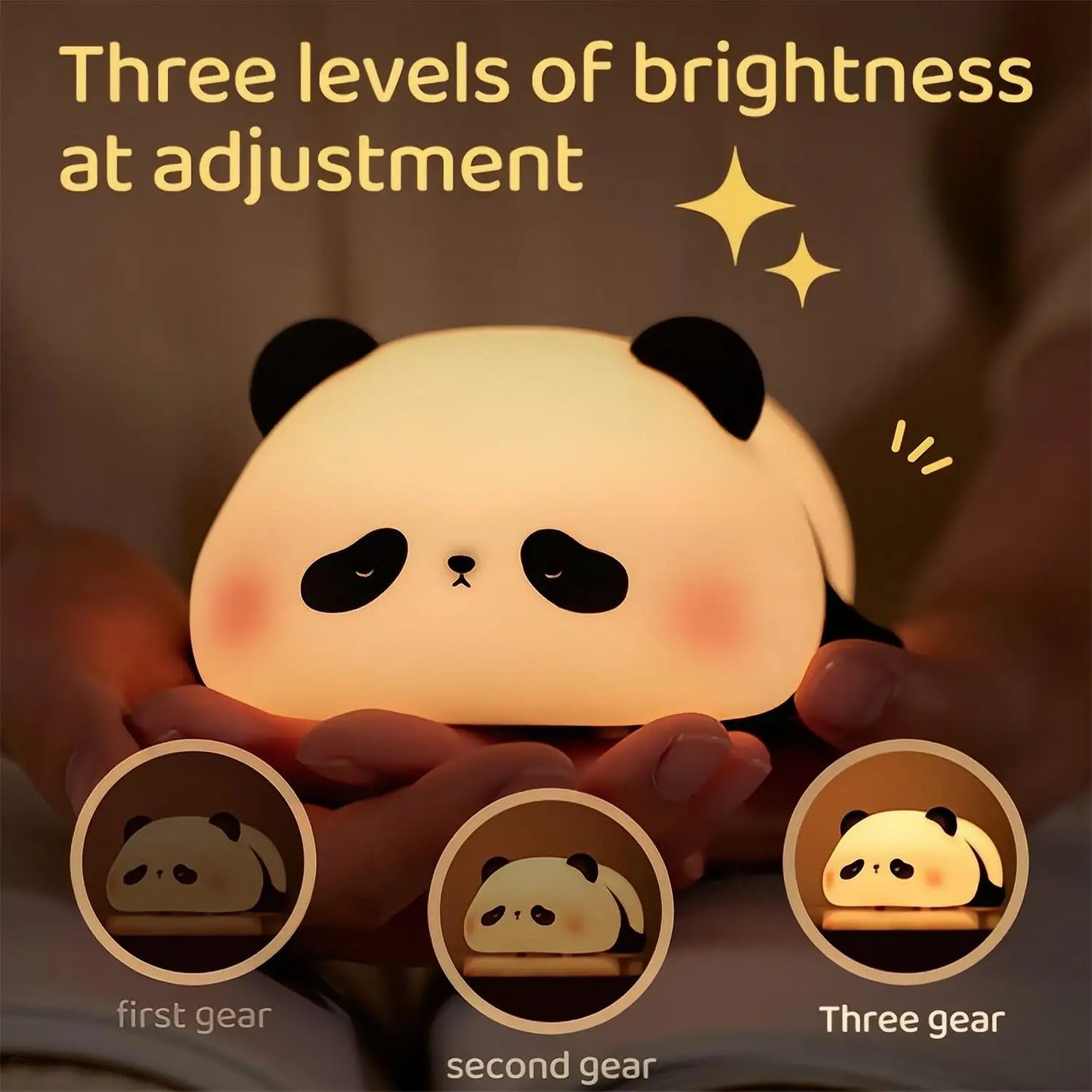 Animal Night Light – Panda, Sheep & Bunny
