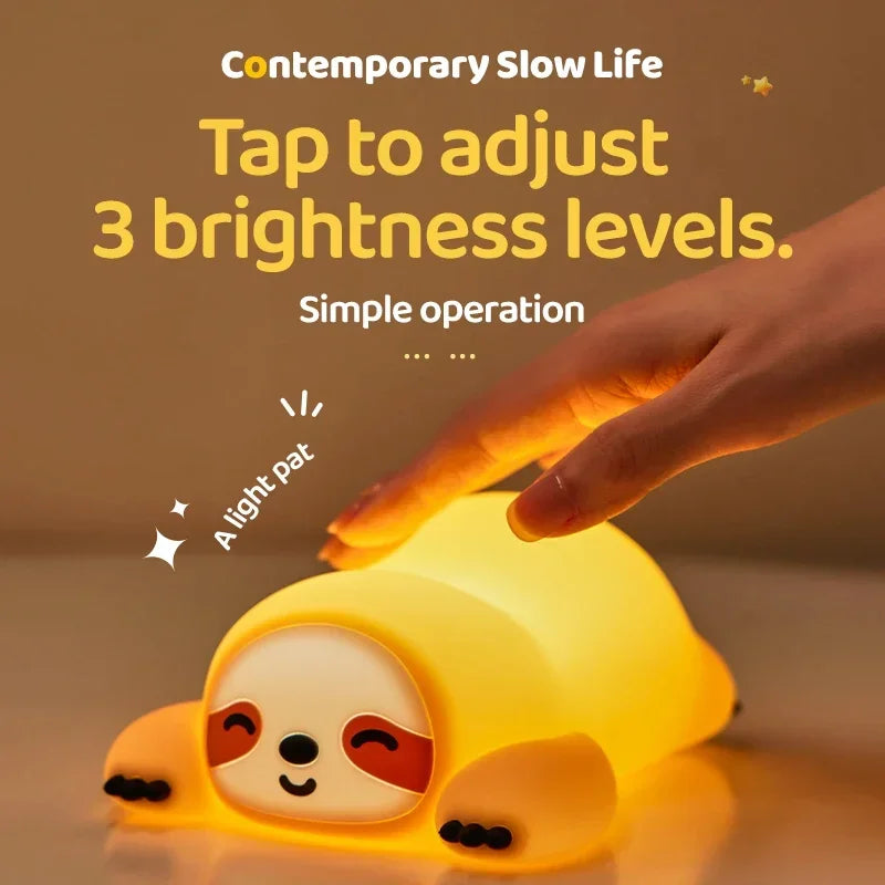 Adorable Animal Shape Night Light | Soft Silicone | LED Bulbs | Cute Designs - Petorverse