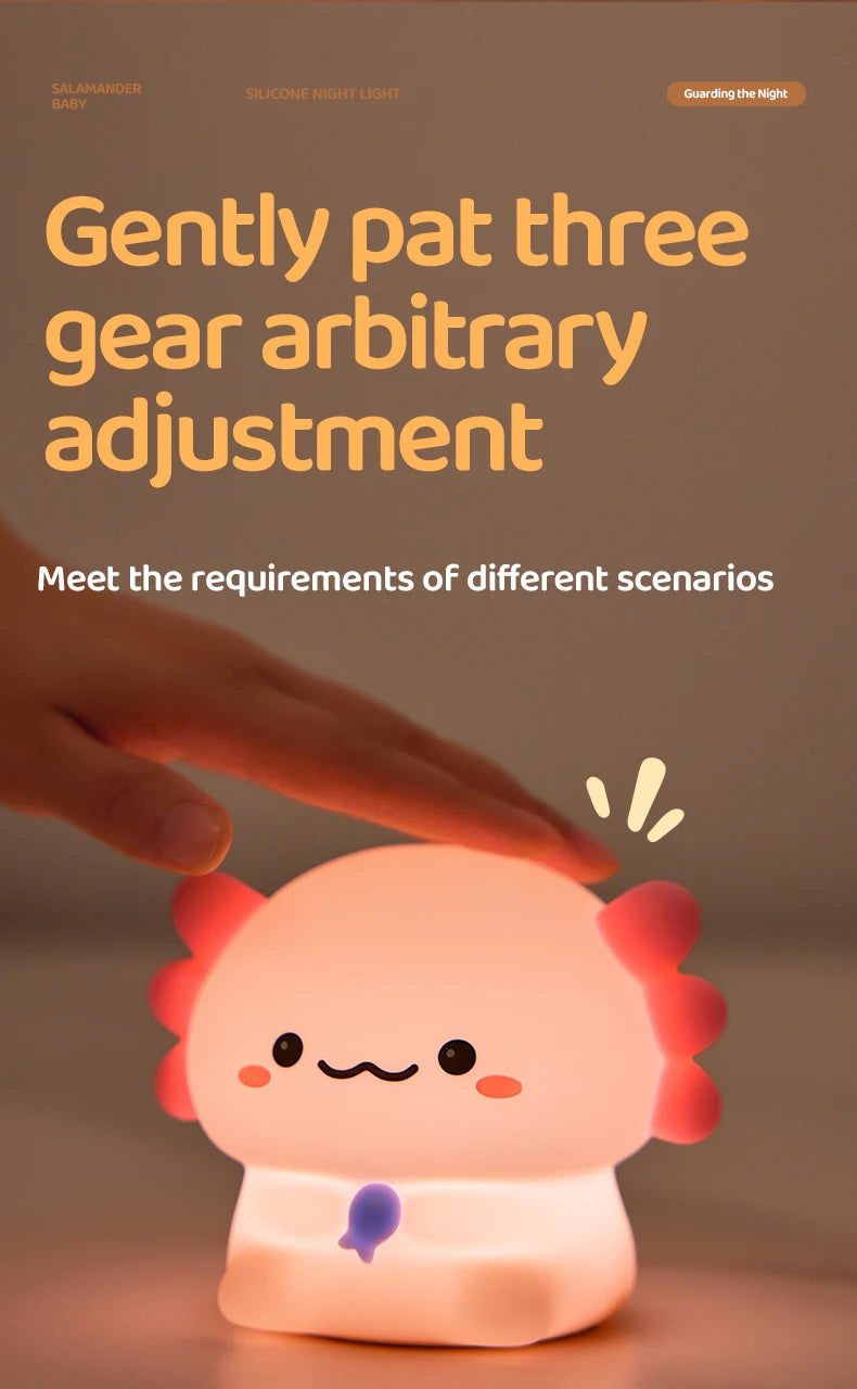 Adorable Animal Shape Night Light | Soft Silicone | LED Bulbs | Cute Designs - Petorverse