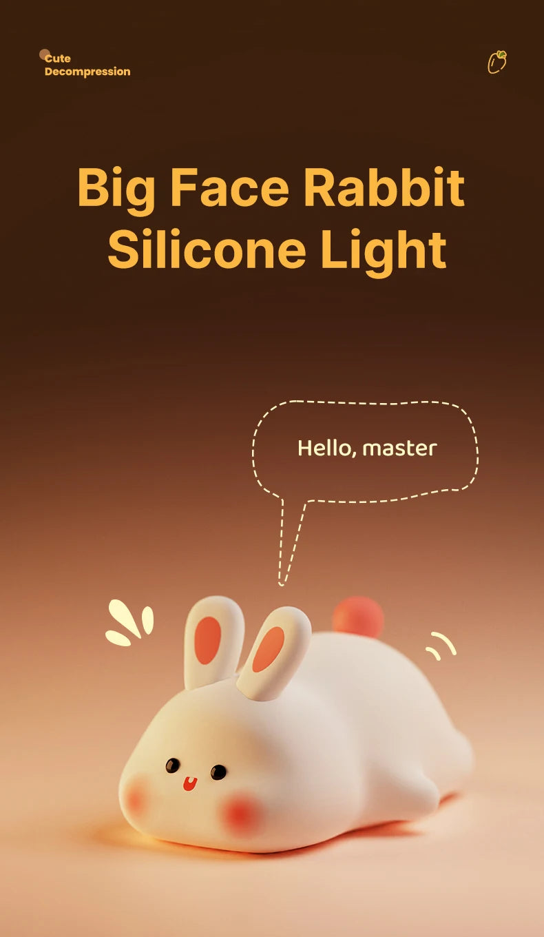 Animal Night Light – Panda, Sheep & Bunny