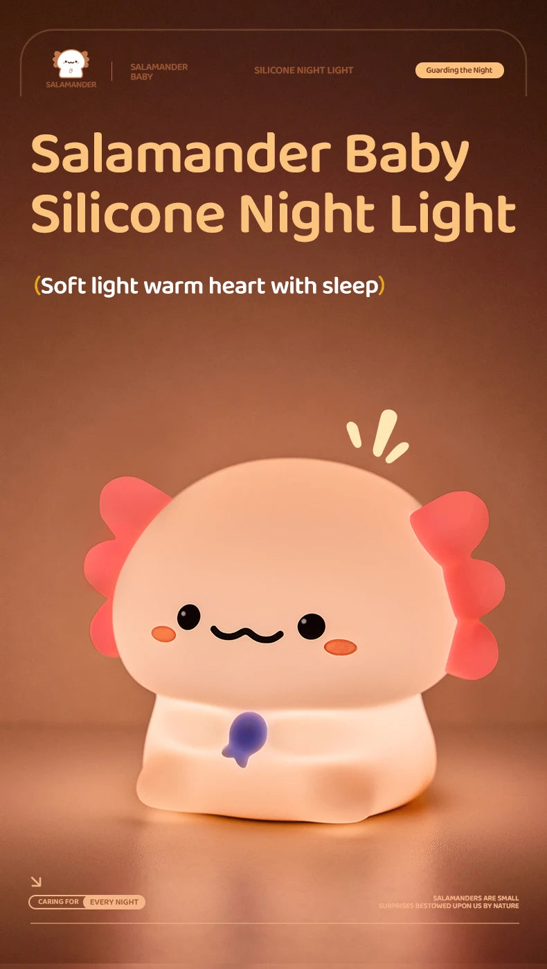 Adorable Animal Shape Night Light | Soft Silicone | LED Bulbs | Cute Designs - Petorverse
