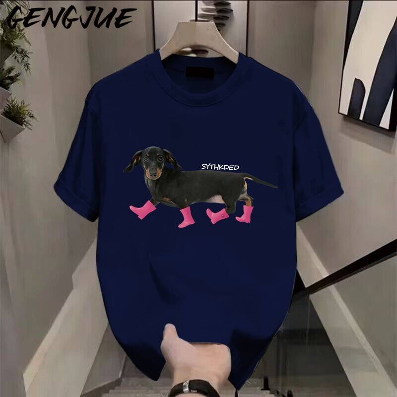 Dachshund in Boots Tee