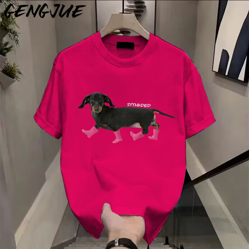 Dachshund in Boots Tee
