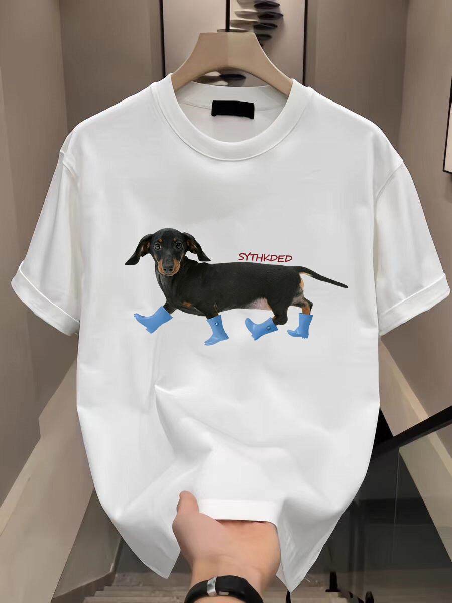 Dachshund in Boots Tee