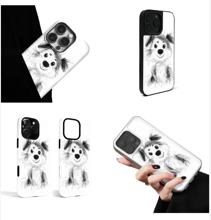 Sketch Dog Phone Case