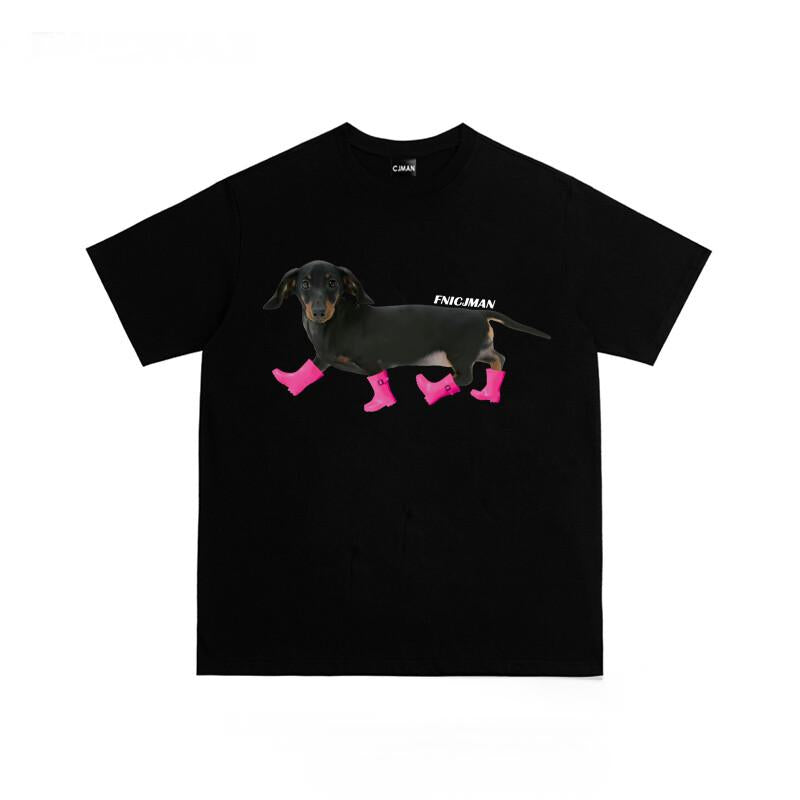 Dachshund in Boots Tee