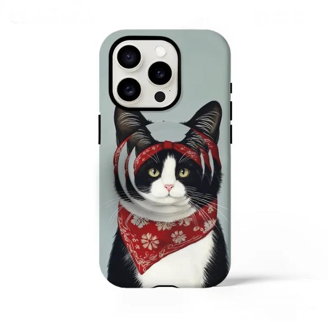 Cat Pattern Phone Case