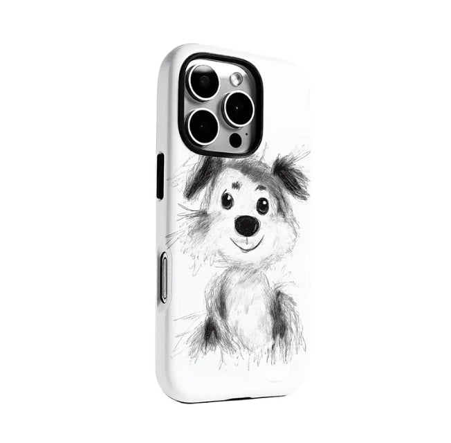 Sketch Dog Phone Case