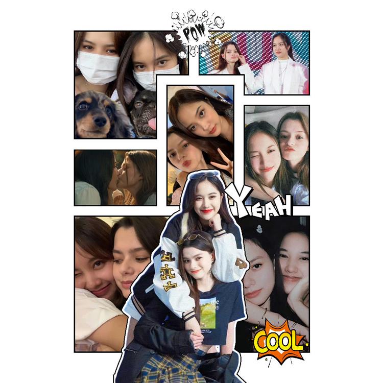 ไฟภาพถ่าย LED ตกแต่ง, LingOrm, MilkLove, NamtanFilm, Viewjune,Lmsy, ชาร์จใหม่ได้, เปลี่ยนสีได้ 3 สี, ไฟกลางคืนแบบอารมณ์, สำหรับห้องนอน, ห้องนั่งเล่น, ของขวัญวันหยุดสำหรับเด็กผู้หญิง