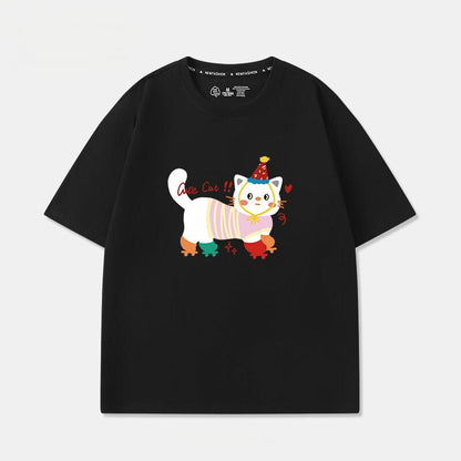 ローラーキャットパーティーTシャツ