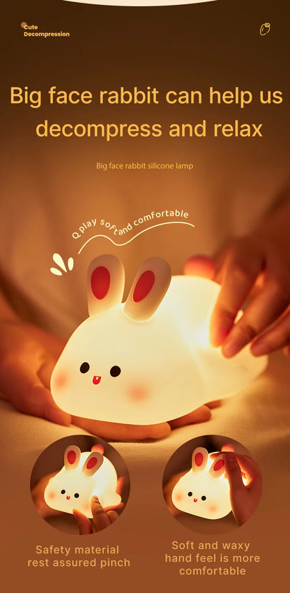 Animal Night Light – Panda, Sheep & Bunny