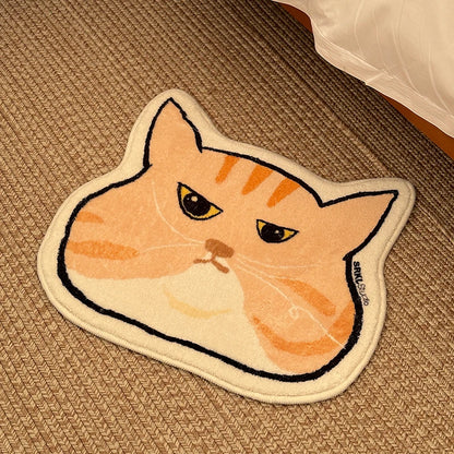 Cute Cat Short Pile Carpet