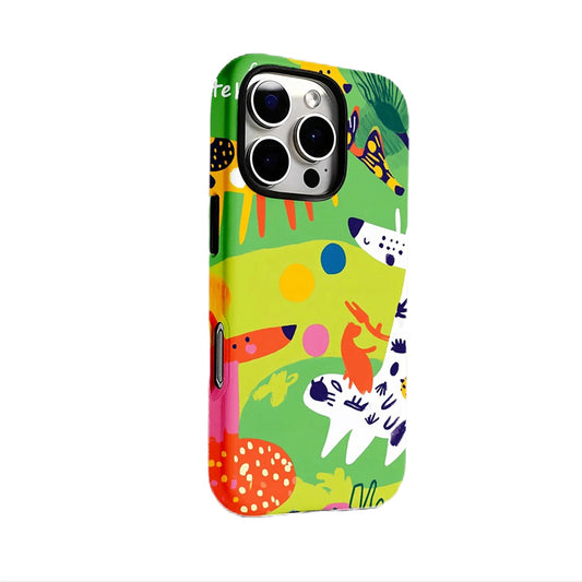 Playful Animal Art Phone Case