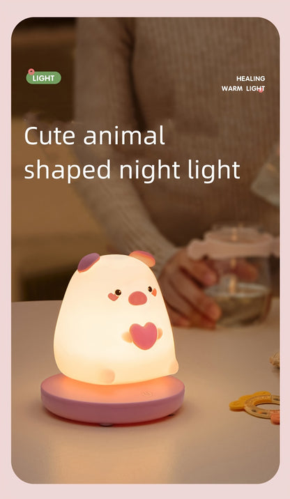 Cute Animal Shape USB Night Light