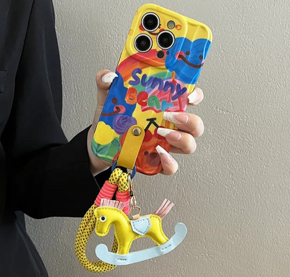 サニービーチカラーポップスマホケース
