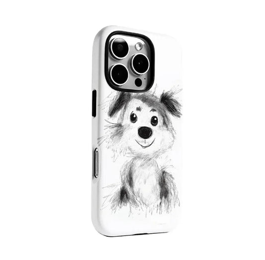 Sketch Dog Phone Case